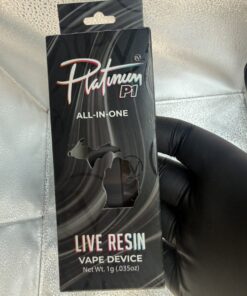 Platinum Vape 1G Live Resin Disposable